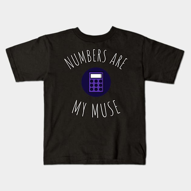 numbers are my muse Kids T-Shirt by juinwonderland 41